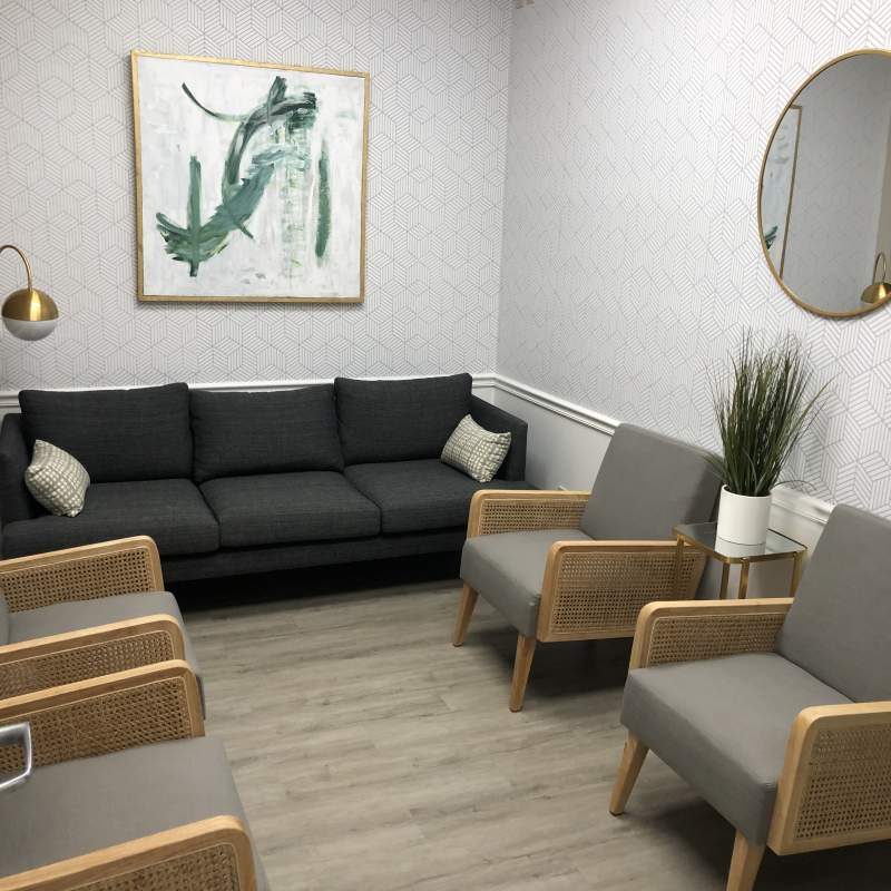 patient waiting area